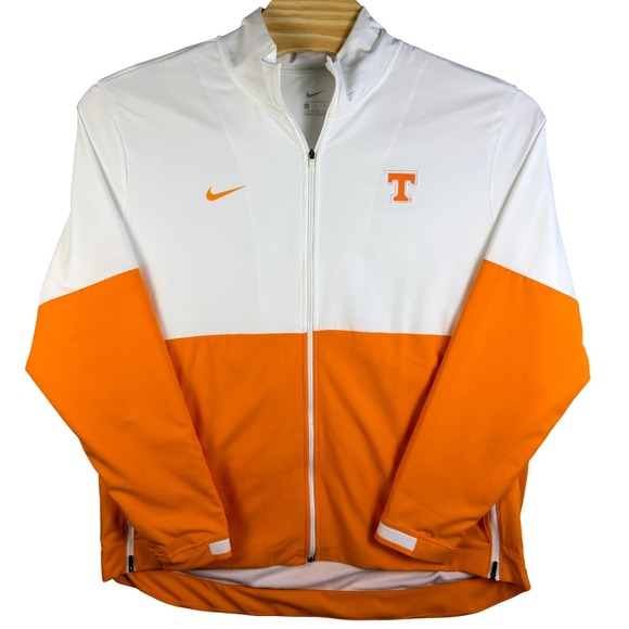Nike Other - Nike Tennessee Volunteers Windbreaker Jacket Mens XL White Orange On-Field
